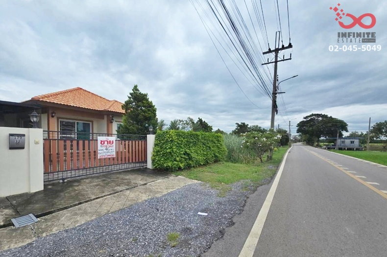 ขายบ้านเดี่ยว 1 ชั้น 46 ตร.ว. ถนนฉลองกรุง ลาดกระบัง ม.บ้านสวยทับยาว 