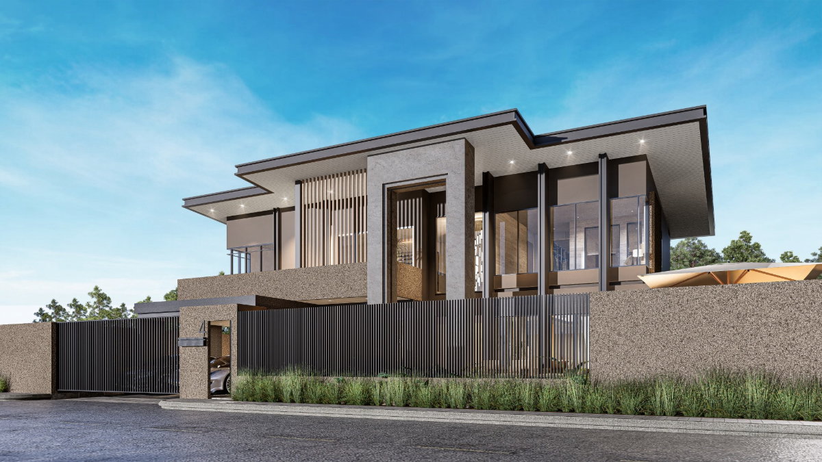 รูป ขายบ้านเดี่ยว 2 ชั้น 4 ห้องนอน 5 ห้องน้ำ สไตล์ Modern Luxury บนทำเล อมรพันธ์ 9 เสนานิคม 1 แยก 42 100 ตรว 400 ตรม - รูปที่ 1/10