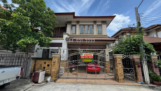 ถูกสุดในโครงการ! บ้านเดี่ยวหลังริม สุชาวาลัย พระราม 5  บางศรีเมือง นนทบุรี . 4 นอน 2 น้ำ จอดรถได้ 2 คัน