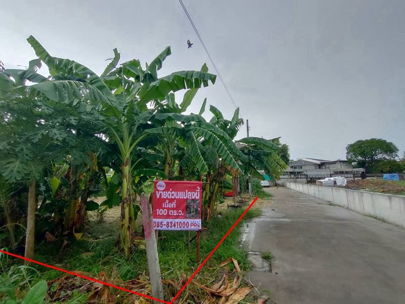 รูป ✨✨✨(ขาย) ที่ดินเปล่า ถมแล้ว 100 ตรว. 📍 ซอยงบประมาณ 17, ถ.ติวานนท์–ปากเกร็ด 34 - รูปที่ 12/13