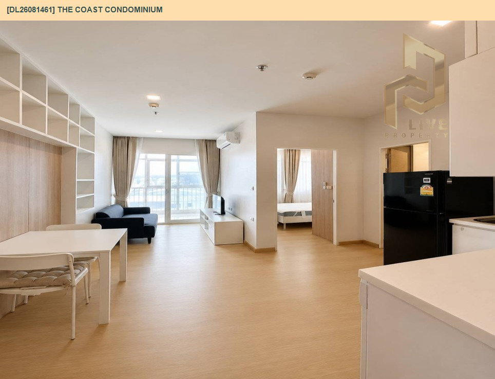 รูป DL26081461 ให้เช่าคอนโด เดอะ โคสต์ คอนโดมิเนียม (The Coast Condominium) ใกล้ BTS บางนา พร้อมเข้าอยู่ โทรด่วน 0614453194 LineID @952jdxxk - รูปที่ 7/8