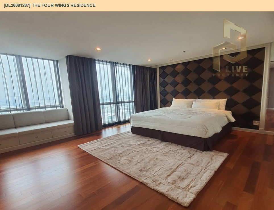 รูป DL26081287 ให้เช่าคอนโด เดอะ โฟร์ วิงส์ เรสสิเด้นส์ (The Four Wings Residence) ใกล้ AIRPORT RAIL LINK บ้านทับช้าง พร้อมเข้าอยู่ โทรด่วน 0653619502 LineID @952jdxxk - รูปที่ 6/16