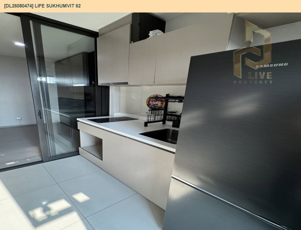 รูป DL26080474 ขายคอนโด ไลฟ์ สุขุมวิท 62 (Life Sukhumvit 62) ใกล้ BTS บางจาก พร้อมเข้าอยู่ โทรด่วน 0638692663 LineID @952jdxxk - รูปที่ 13/16