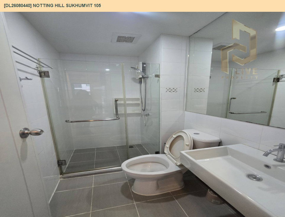 รูป DL26080440 ให้เช่าคอนโด น็อตติ้ง ฮิลล์ สุขุมวิท 105 (Notting Hill Sukhumvit 105) ใกล้ BTS แบริ่ง พร้อมเข้าอยู่ โทรด่วน 0653619502 LineID @952jdxxk - รูปที่ 14/21