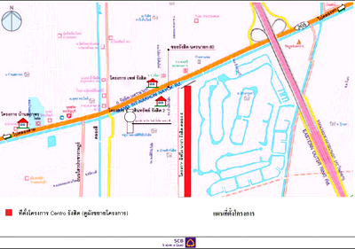บ้านเดี่ยว รร.ธัญรัตน์ : บ้านเดี่ยว 51.2 ตร.วา โครงการ Centro รังสิต ปทุมธานี ธัญบุรี ปทุมธานี 4.8M