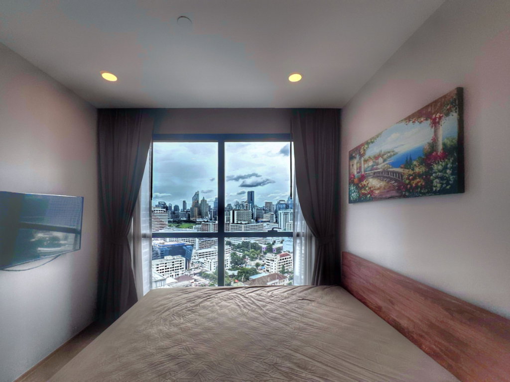 รูป ขายคอนโด Ashton Chula-Silom ชั้น 28 ห้องมุมวิวสวย | 2 ห้องนอน 2 ห้องน้ำ แต่งครบ พร้อมอยู่ ใกล้ MRT สามย่านเพียง 180 เมตร - รูปที่ 8/15