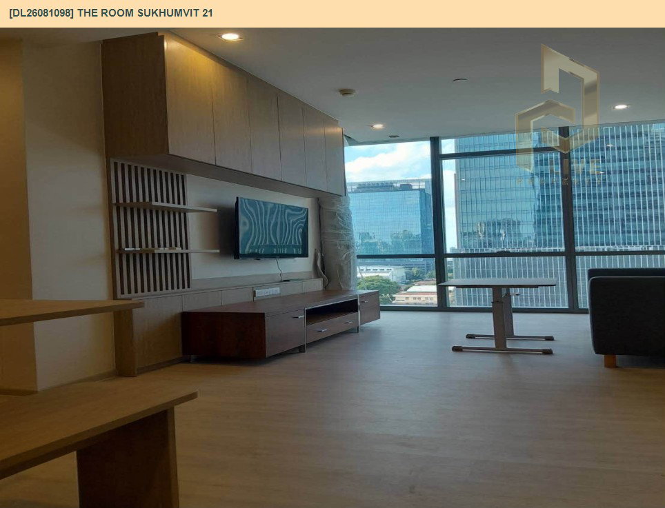 รูป DL26081098 ให้เช่าคอนโด เดอะ รูม สุขุมวิท 21 (The Room Sukhumvit 21) ใกล้ BTS อโศก พร้อมเข้าอยู่ โทรด่วน 0614453194 LineID @952jdxxk - รูปที่ 9/14