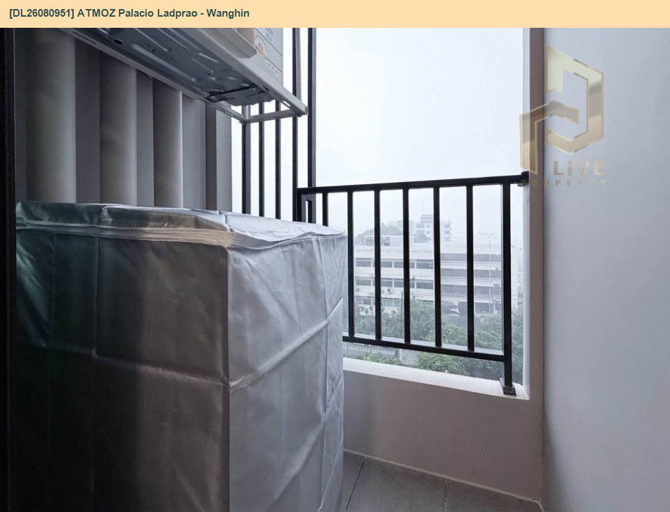 รูป DL26080951 ให้เช่าคอนโด แอทโมซ พาลาซิโอ ลาดพร้าว - วังหิน (ATMOZ Palacio Ladprao - Wanghin) ใกล้ MRT ลาดพร้าว พร้อมเข้าอยู่ โทรด่วน 0638692663 LineID @952jdxxk - รูปที่ 9/9