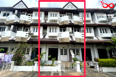 ขายทาวน์โฮม : ขายทาวน์โฮม 4 ชั้น หมู่บ้านรีเจ้นท์ 71 เพลส ทำเลสุขุมวิท ใกล้ BTS พระโขนง 