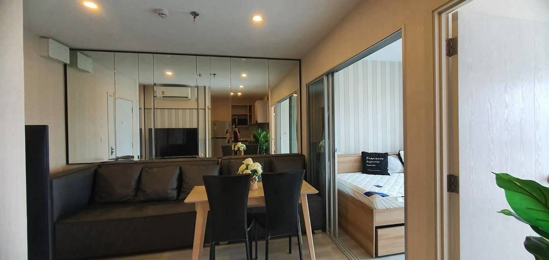 รูป 🌿💫Rent/เช่า Condo Elio Sathorn - Wutthakat💫2 ห้องนอน 38 ตร.ม.‼️15,000‼️ ใกล้ Bts วุฒากาศ 🚝 - รูปที่ 2/16