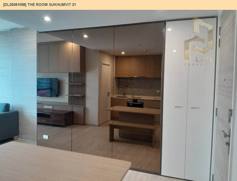 รูป DL26081098 ให้เช่าคอนโด เดอะ รูม สุขุมวิท 21 (The Room Sukhumvit 21) ใกล้ BTS อโศก พร้อมเข้าอยู่ โทรด่วน 0614453194 LineID @952jdxxk - รูปที่ 14/14