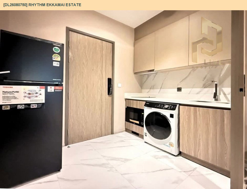 รูป DL26080750 ให้เช่าคอนโด ริธึ่ม เอกมัย เอสเตท (RHYTHM EKKAMAI ESTATE) ใกล้ BTS เอกมัย พร้อมเข้าอยู่ โทรด่วน 0653619502 LineID @952jdxxk - รูปที่ 14/15