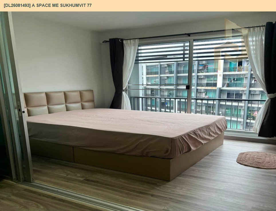 รูป DL26081493 ให้เช่าคอนโด เอ สเปซ มี สุขุมวิท 77 (A Space Me Sukhumvit 77) ใกล้ BTS อ่อนนุช พร้อมเข้าอยู่ โทรด่วน 0653619502 LineID @952jdxxk - รูปที่ 2/8