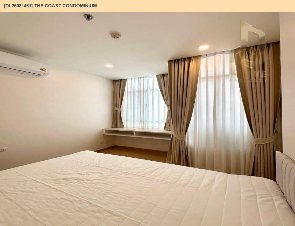 รูป DL26081461 ให้เช่าคอนโด เดอะ โคสต์ คอนโดมิเนียม (The Coast Condominium) ใกล้ BTS บางนา พร้อมเข้าอยู่ โทรด่วน 0614453194 LineID @952jdxxk - รูปที่ 8/8