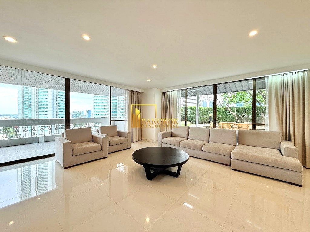 รูป Expansive 4 Bedroom Apartment For Rent in Asoke Area - BR0558AP - รูปที่ 1/50
