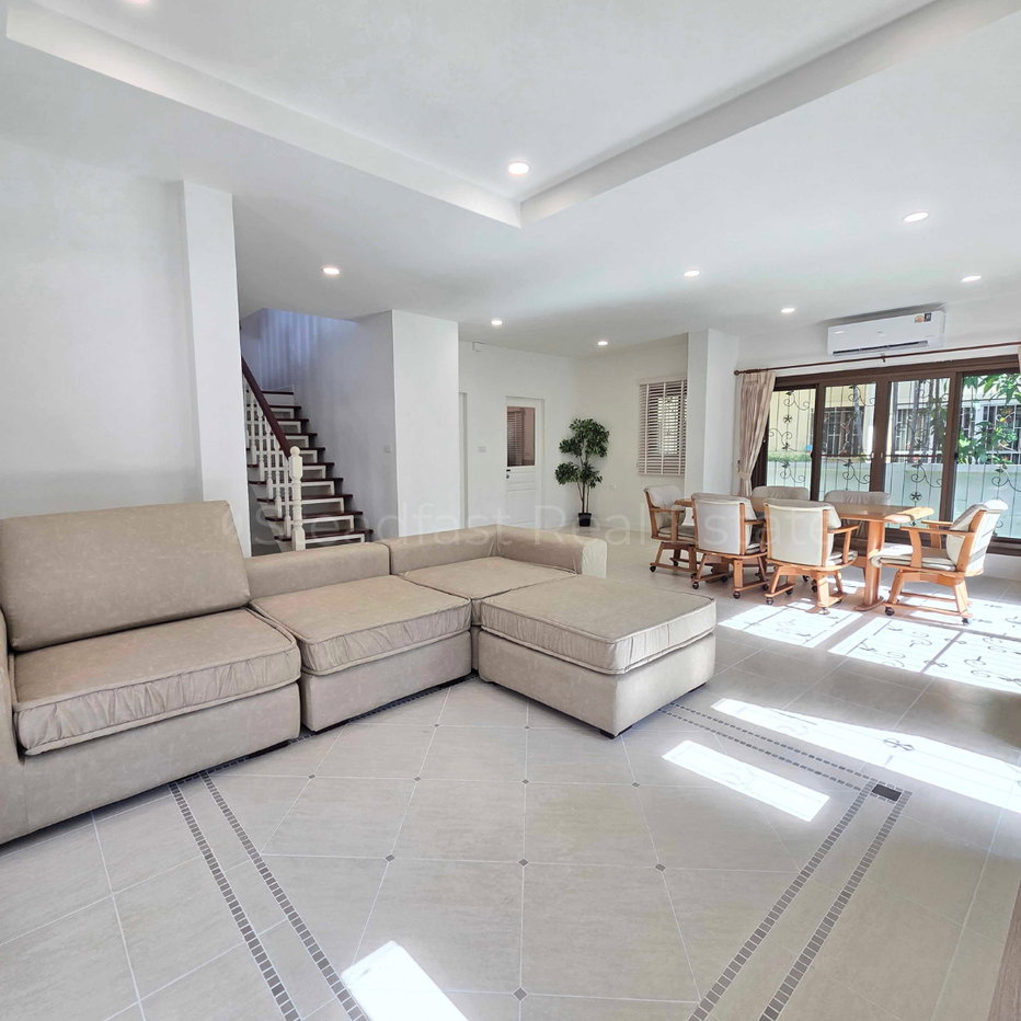 picture ðĄ Corner Single House for Rent at Setthasiri Sanambinnam ð Line @steadfastre - 3/19