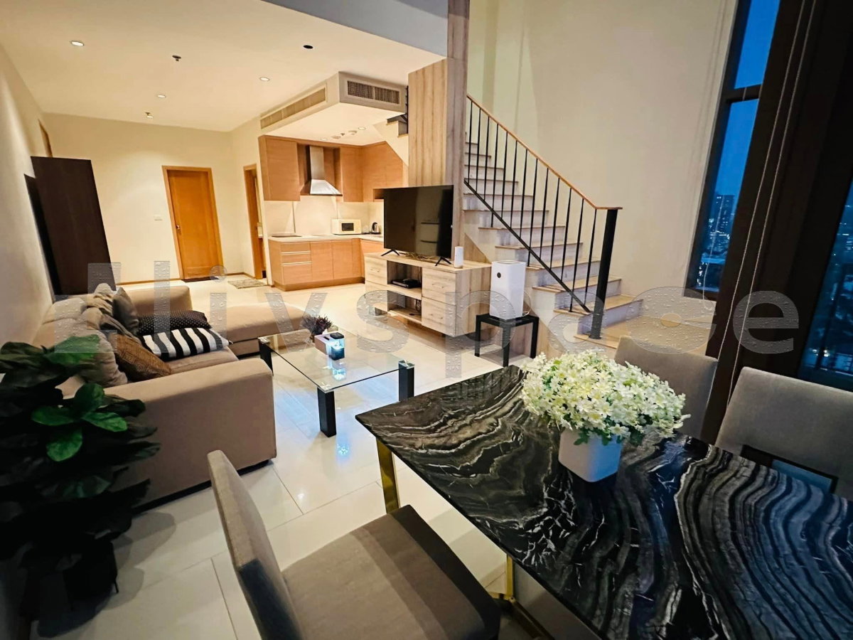 ▚ L05C0Mツ ให้เช่า: The Emporio Place 1 Bed Duplex 83ตร.ม. ห้องใหญ่ เพดานสูง 2 ห้องน้ำ ราคาดีที่สุดในโครงการ✨