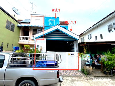 Townhouses for sale Boromarajonani College Of Nursing Noppharat Wachi : TOWN HOUSE 16 Sq.w. Min Buri Bangkok for 1.4M