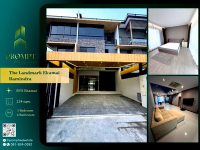 Houses for rent Bangkok : ST13711 - The Landmark Ekamai - Ramindra : EkamaiRamindra