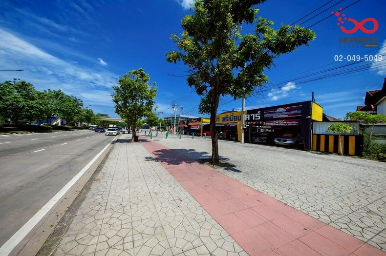 ขายที่ดินถมแล้ว 366 ตร.ว. ติดถนนเทพรักษ์ บางเขน ผังสีเหลือง ย.3 