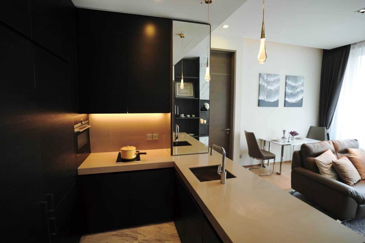รูป LTH5120-R269 - Luxury Condo for Rent Sala Daeng | Saladaeng One | 57.69 sq.m. | 1 Bed 1 Bath | Near BTS Sala Daeng | 55K - รูปที่ 3/7