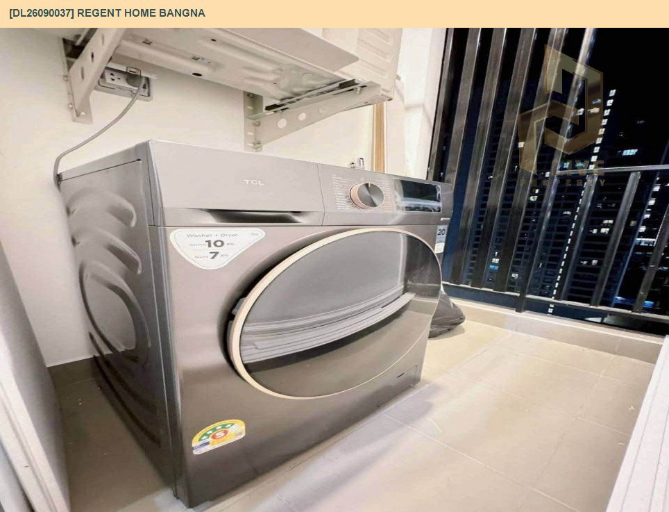 รูป DL26090037 ให้เช่าคอนโด รีเจ้นท์ โฮม บางนา (Regent home bangna) ใกล้ BTS บางนา พร้อมเข้าอยู่ โทรด่วน 0653619502 LineID @952jdxxk - รูปที่ 12/12