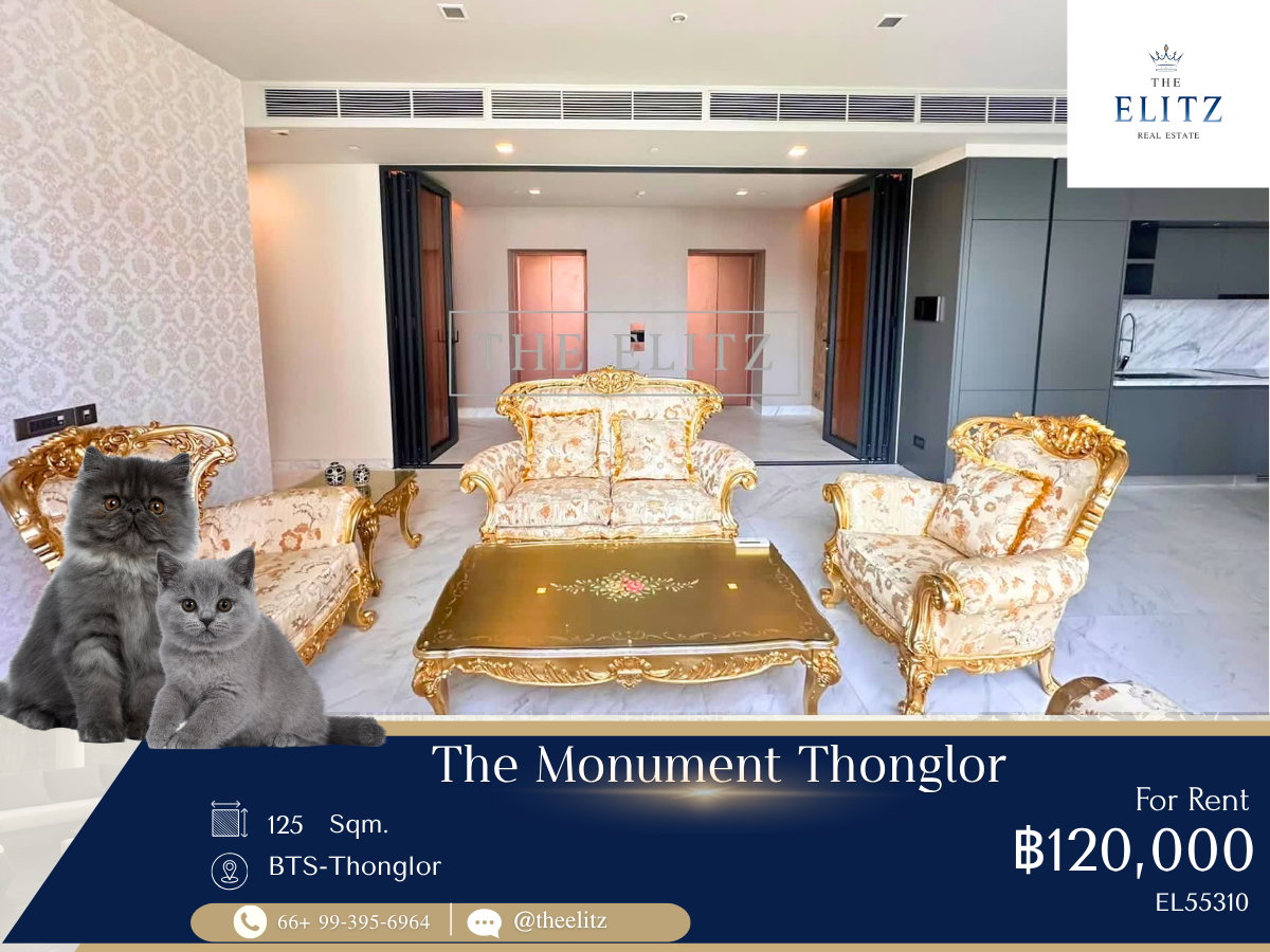 ✨ Exclusive Pet-Friendly Haven | Spacious Refurbished Interior - World-Class Standard - Prime Thonglor ✨