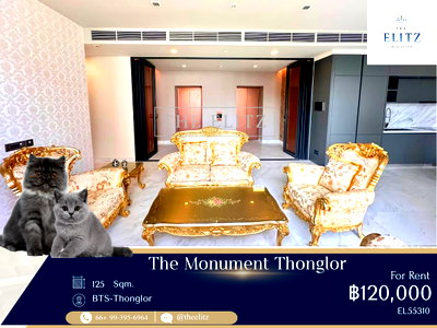 คอนโดให้เช่า : ✨ Exclusive Pet-Friendly Haven | Spacious Refurbished Interior - World-Class Standard - Prime Thonglor ✨