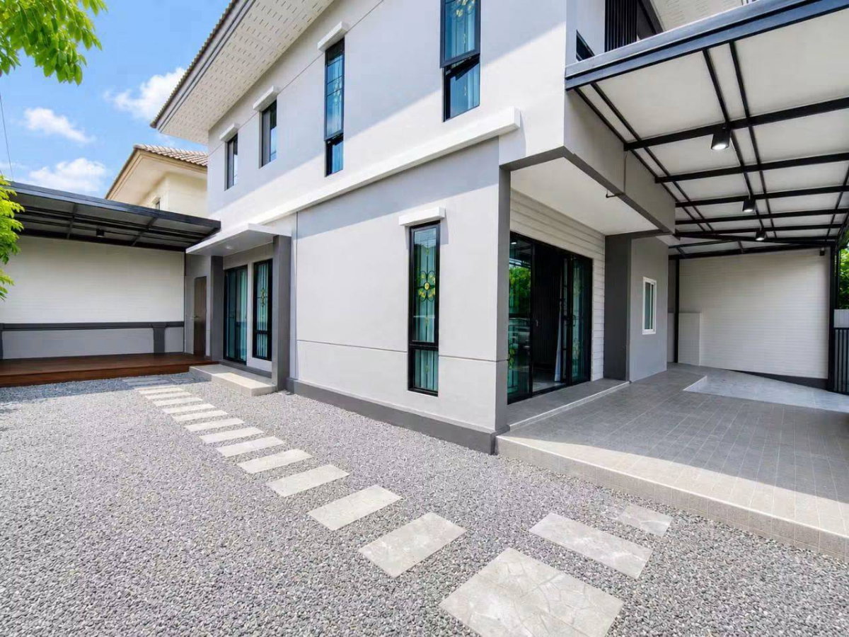 รูป บ้านแฝด สไตล์บ้านเดี่ยว หลังมุม ถนนเมน ต้นโครงการทำเลค้าขาย ม.พฤกษาวิลเลจ ดีไลท์ 21 ลำลูกกา คลอง 4 ถนนไสวประชาราษฎร์ - รูปที่ 5/22