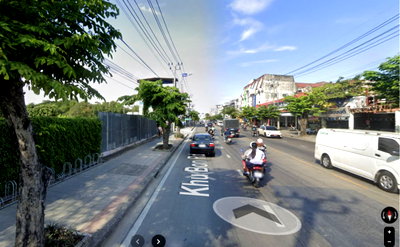 Land for sale Ram Inthra 62 : Land for Sale on Khooborn, Ramintral, on Main Road, 9-3-3 Rai