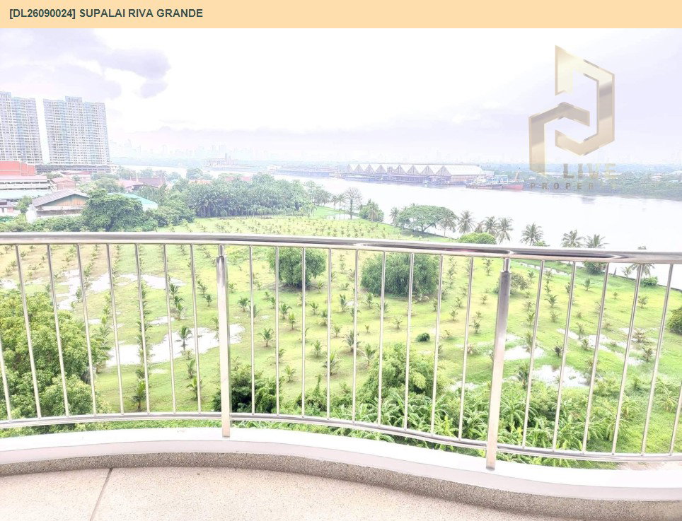 รูป DL26090024 ให้เช่าคอนโด ศุภาลัย ริวา แกรนด์ (Supalai Riva Grande ) ใกล้ - พร้อมเข้าอยู่ โทรด่วน 0614453194 LineID @952jdxxk - รูปที่ 8/9