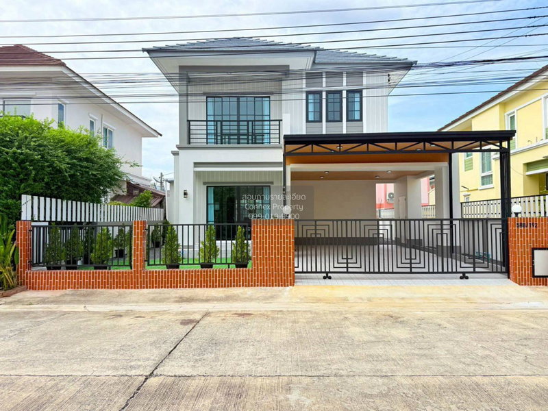 Houses for sale : For Sale House , Baan Ratchapruek Ramindra - Hatairath , Bang Chan , Khlong Sam Wa , Bangkok , CX-172394 ✅ Live chat with us ADD LINE @connexproperty ✅