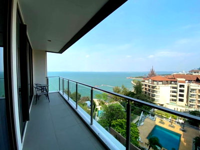 คอนโดให้เช่า : คอนโด 1 ห้องนอน ชั้น 9 ขนาด 55 ตร.ม. โครงการบ้านปลายหาด พัทยาเหนือ