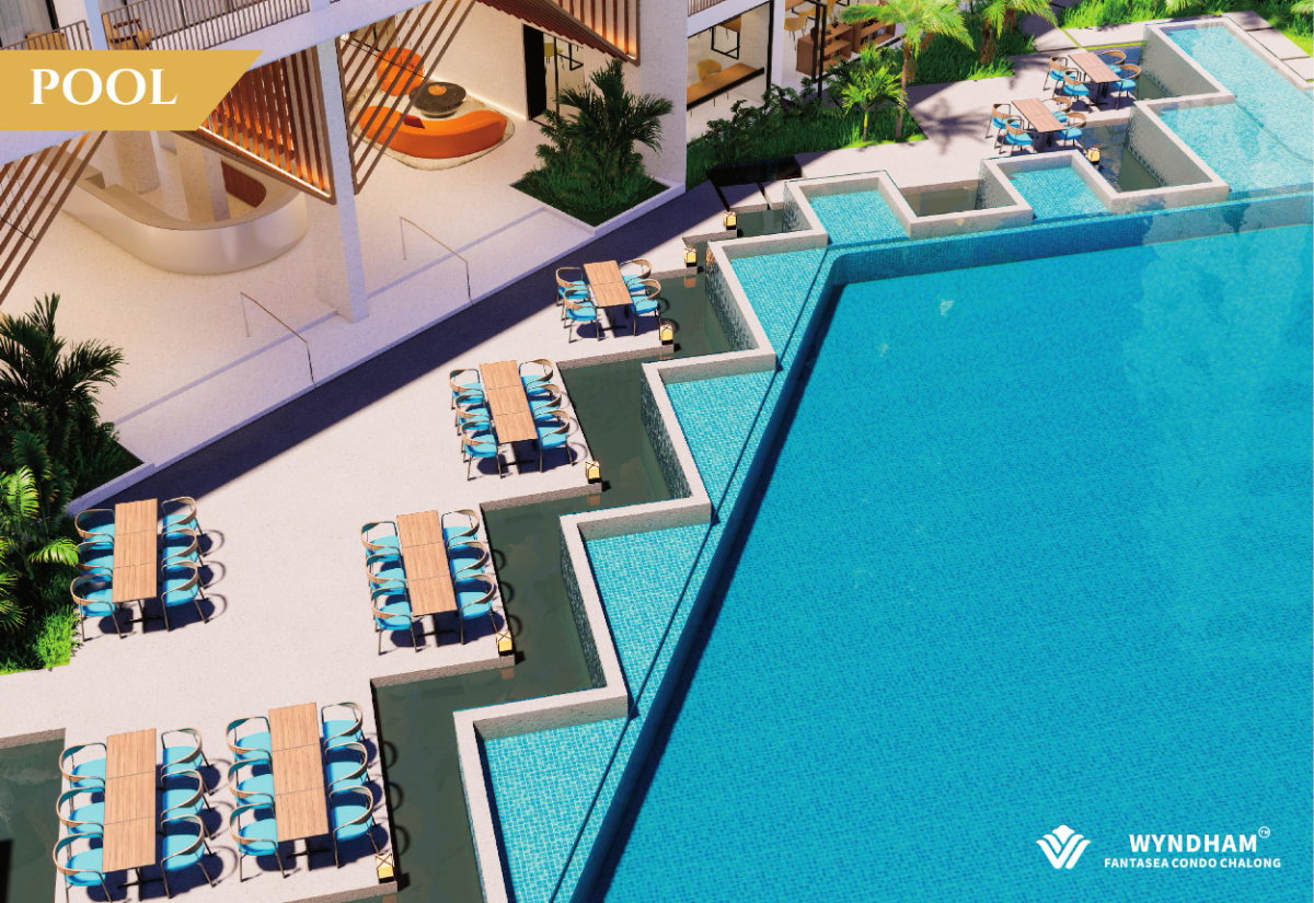 รูป ขายคอนโด 1 ห้องนอน วิวสระ Wyndham Fantasea Chalong - รูปที่ 13/15