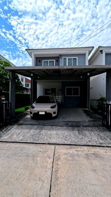 บ้านเดี่ยว กรุงเทพมหานคร : ขายบ้าน 2 ชั้น หมู่บ้าน ชวนชื่น พาร์ค อ่อนนุช - วงแหวน ดอกไม้ ประเวศ กรุงเทพ CX-170670 ✅ ทักไลน์ @connexproperty ตอบทันที ทีมงานมืออาชีพ ✅