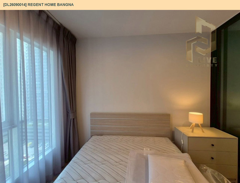 รูป DL26090014 ให้เช่าคอนโด รีเจ้นท์ โฮม บางนา (Regent home bangna) ใกล้ BTS บางนา พร้อมเข้าอยู่ โทรด่วน 0614453194 LineID @952jdxxk - รูปที่ 3/11