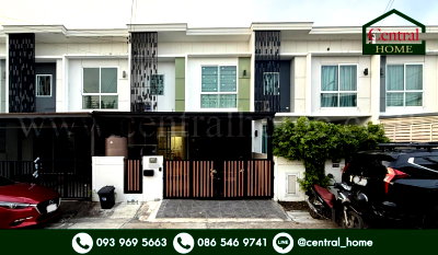 ทาวน์โฮม โลตัส นอร์ธ ราชพฤกษ์ : ทาวน์โฮม บ้านพฤกษา ไพร์ม สถานีรถไฟฟ้าบางพลู - ราชพฤกษ์ พร้อมอยู่