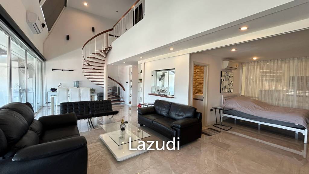 รูป คอนโดดูเพล็กซ์ 160 ตร.ม. ชั้น4 วิวทะเล นาจอมเทียน พัทยา - รูปที่ 6/30
