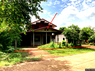 บ้านเดี่ยว วานรนิวาส สกลนคร : บ้านเดี่ยว 112 ตร.วา วานรนิวาส สกลนคร 1M