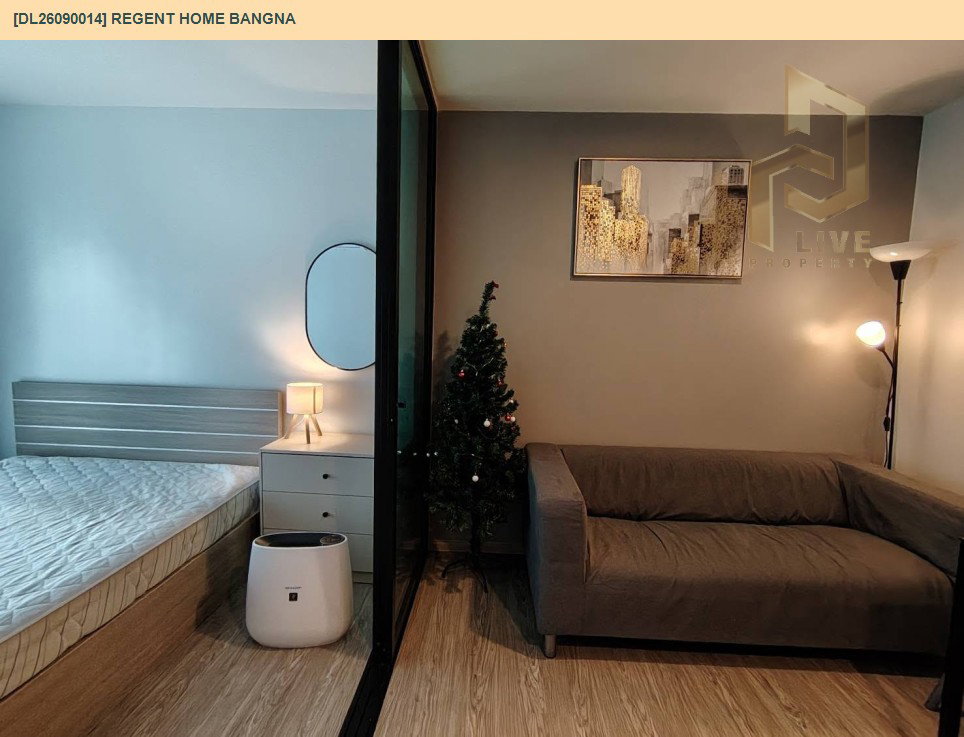 รูป DL26090014 ให้เช่าคอนโด รีเจ้นท์ โฮม บางนา (Regent home bangna) ใกล้ BTS บางนา พร้อมเข้าอยู่ โทรด่วน 0614453194 LineID @952jdxxk - รูปที่ 8/11