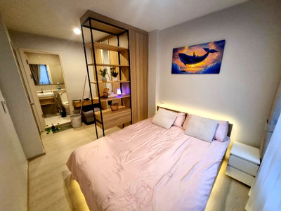 คอนโดให้เช่า : ✈️ ปล่อยเช่า Nue Connex Condo Don Mueang ห้องสเปก 1 นอน สภาพใหม่แกะกล่อง มีไฟซ่อนอุ่น ๆ หัวเตียง ครัวปิดติดไฟโมเดิร์น! ✨