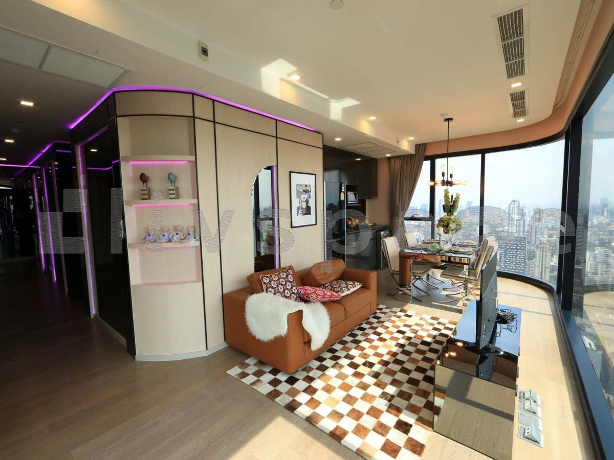 ▚ L04C08ツ ให้เช่า: Ashton Asoke 3 Bed 100ตร.ม. Super Rare Item มีห้องเดียวในตึก วิวกระจกโค้ง panoramic ชั้นสูง แต่งหรู พร้อมอยู่✨