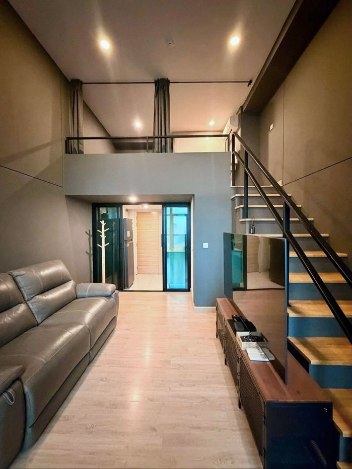 รูป [For Rent] คอนโด ไนท์บริดจ์ ดูเพล็กซ์ ติวานนท์ 〰️ ห้อง2ชั้น แต่งสวย 🛋️ - รูปที่ 1/9