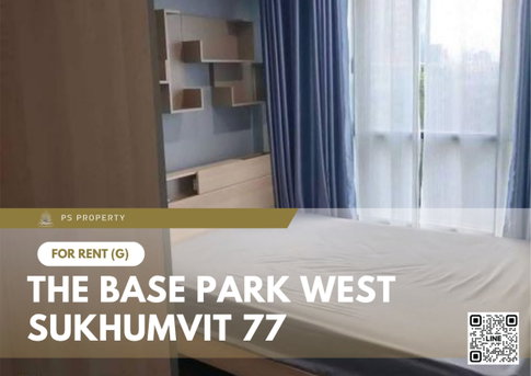 For rent 📍 The Base Park West Sukhumvit 77 📍 Fully furnished and electrical appliances, near BTS On Nut.