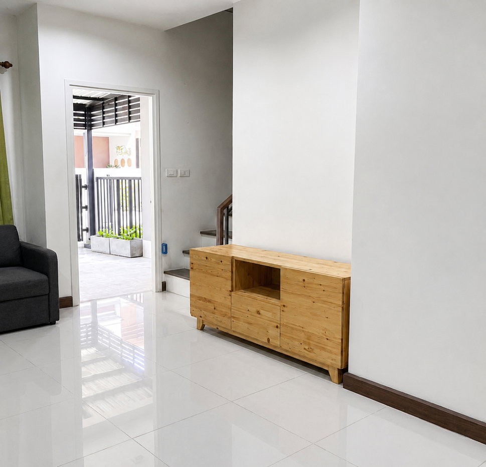 รูป ขาย Nature Trend Srinakarin บ้านแฝดสไตล์บ้านเดี่ยว หลังคาไม่ติดกัน | สภาพใหม่ | 3 ห้องนอน | 2.499 ล้านบาท - รูปที่ 2/16