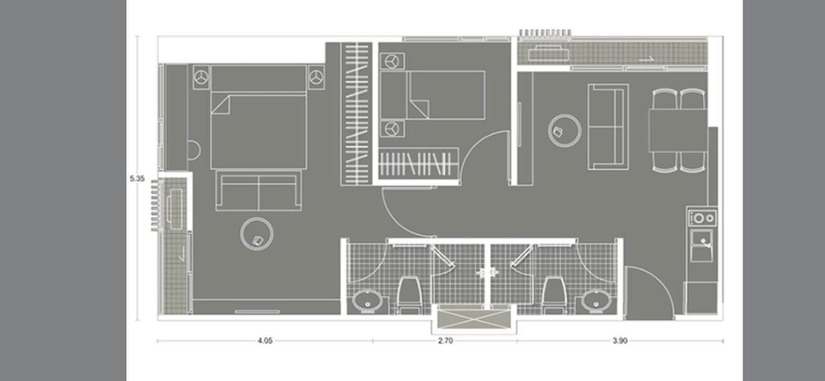 picture Code: 26KJ4672  for rent Noble Revolve Ratchada 2 🔥🔥 Line ID: @kjcondo (with @)🔥🔥 - 17/17