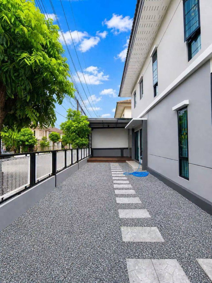 รูป บ้านแฝด สไตล์บ้านเดี่ยว หลังมุม ถนนเมน ต้นโครงการทำเลค้าขาย ม.พฤกษาวิลเลจ ดีไลท์ 21 ลำลูกกา คลอง 4 ถนนไสวประชาราษฎร์ - รูปที่ 4/22