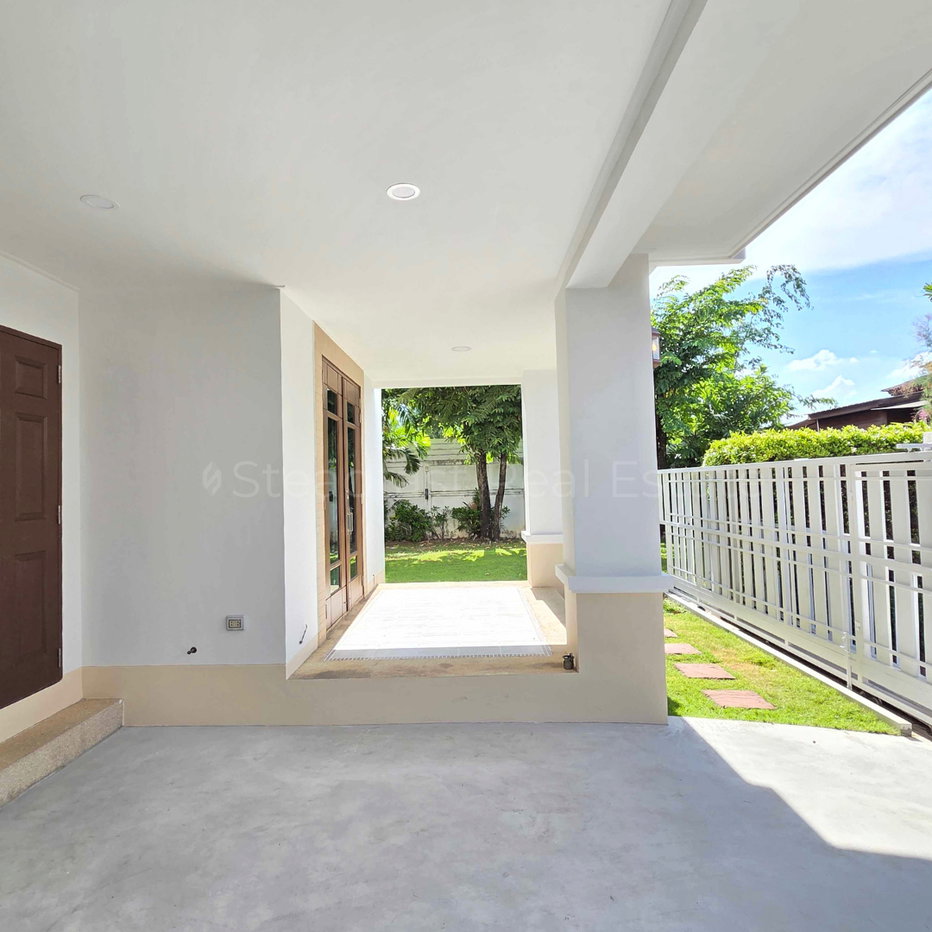 picture ðĄ Corner Single House for Rent at Setthasiri Sanambinnam ð Line @steadfastre - 16/19