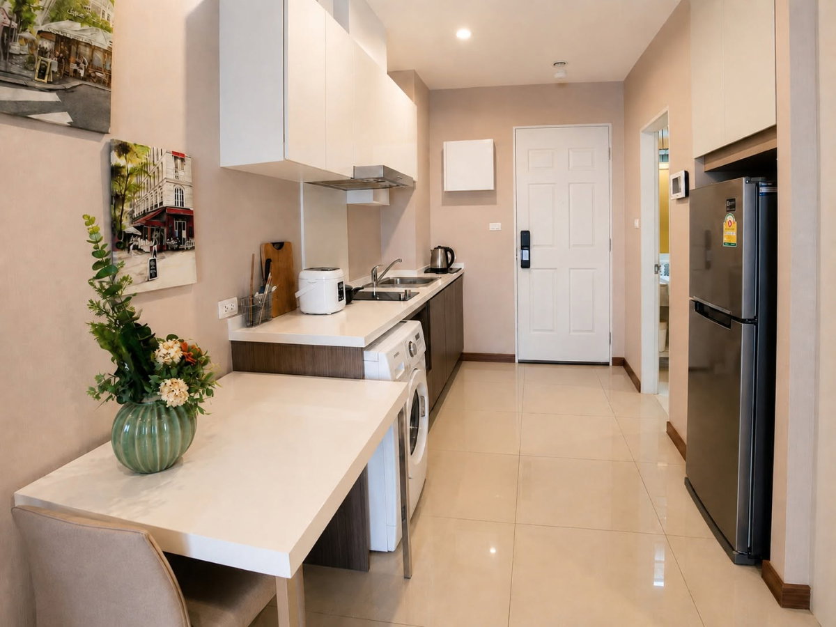 รูป 🌙🏢 ให้เช่า The Unique Condo @ Koomueang | Studio 37 ตร.ม. | ติดคูเมืองเชียงใหม่ | พร้อมอยู่ 6 ก.ย. 2026 - รูปที่ 4/17