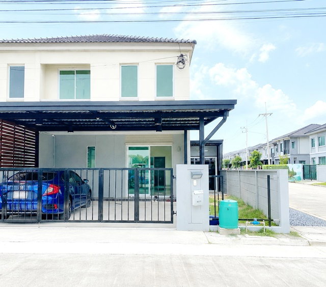 รูป วงแหวน ลำลูกกา-คลอง5 100ม. 3นอน 2น้ำ ตลาดมารวย บ้านหัวมุมในโครงการ 7-11 400ม. บ้าน 2 ชั้น ต่อเติมเต็มพื้นที่หน้าและหลัง 135 ตร.ม. 32 ตร.ว. - รูปที่ 1/8
